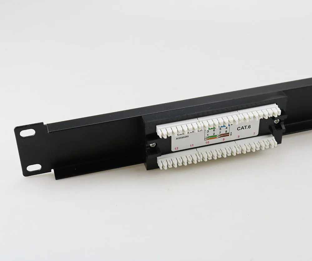 Panel de Parche CAT6 UTP 19" 1U/2U para Rack - imagen 5