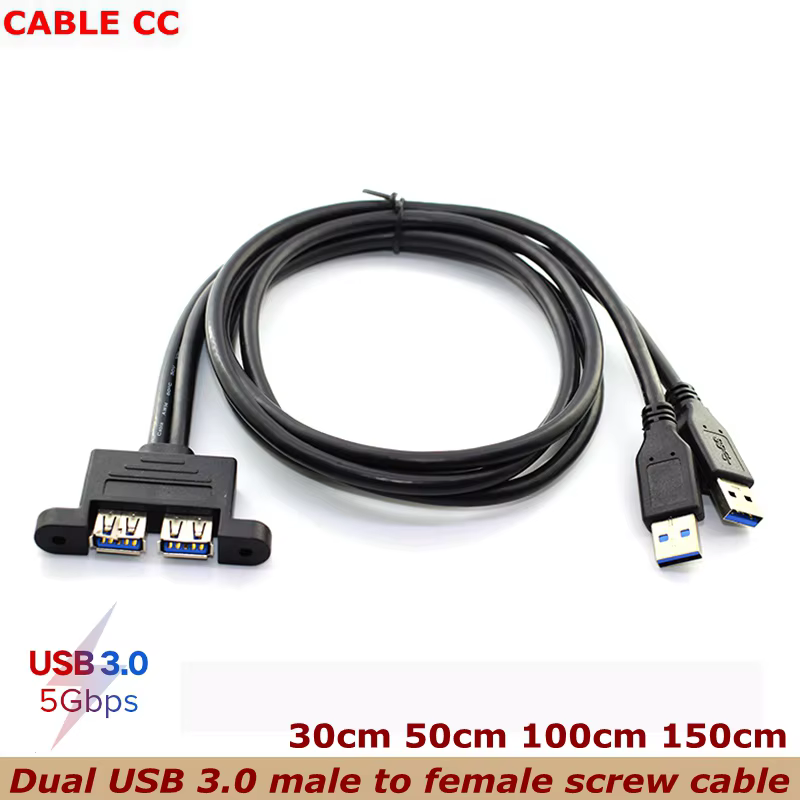 Cable de extensión USB 3.0 macho a hembra AXONUS