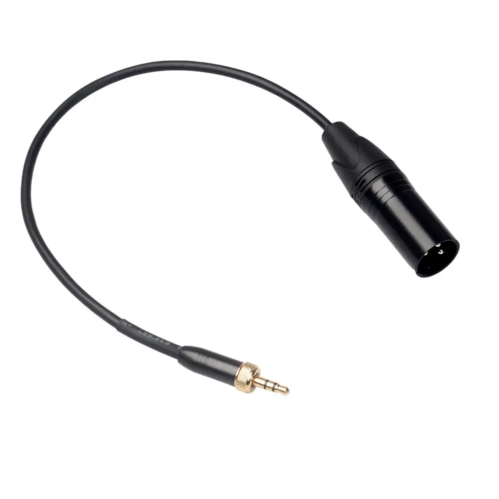 Cable XLR a 6,35 mm estéreo - Aleación de zinc, 0,3 m para micrófono - imagen 2