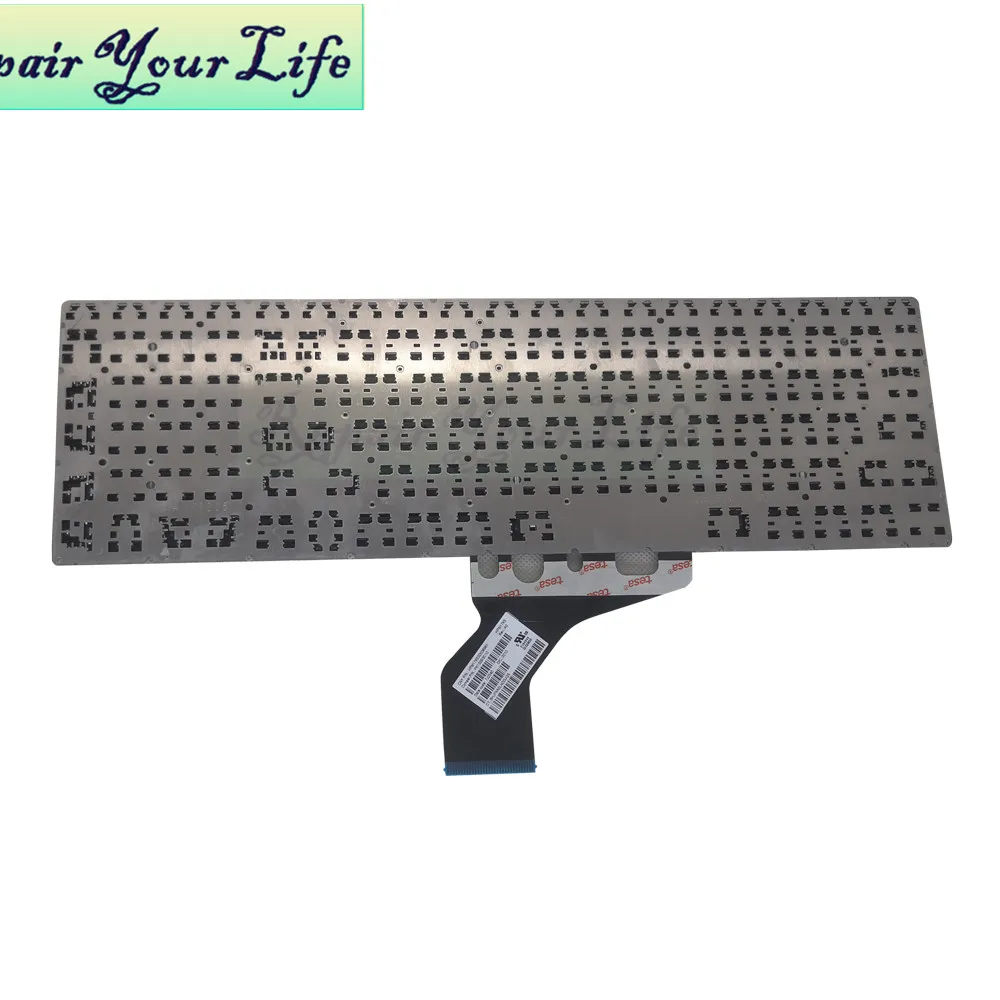 Teclado retroiluminado HP Pavilion detalle de teclas