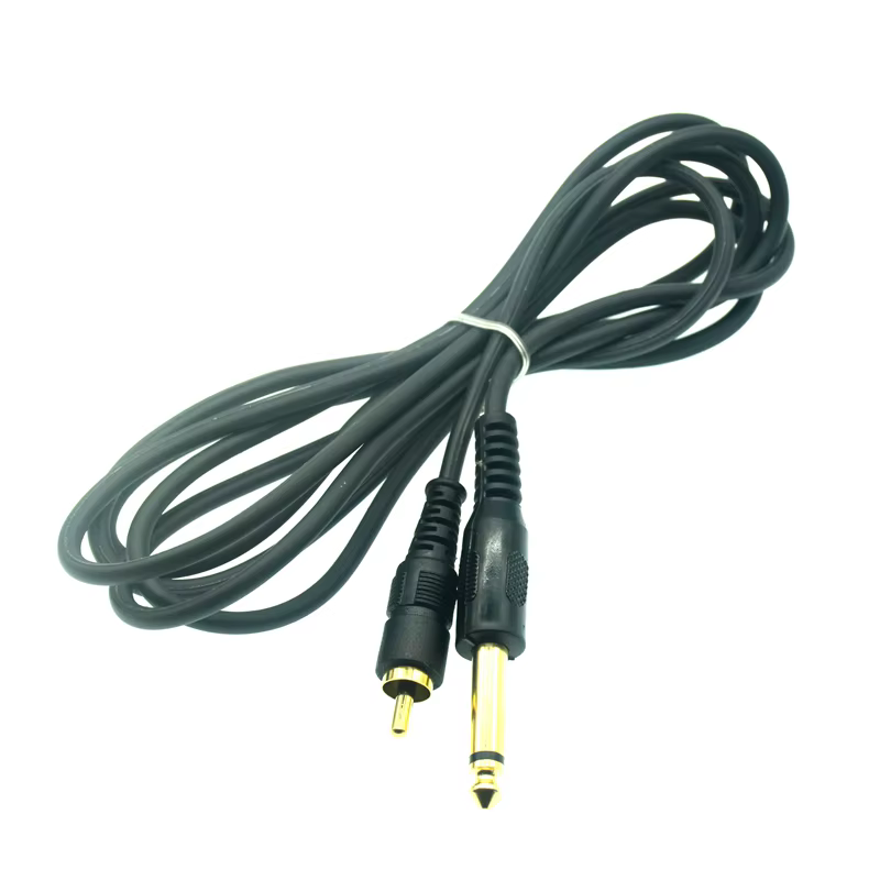 Conexión UXG 6,35mm a RCA en estudio