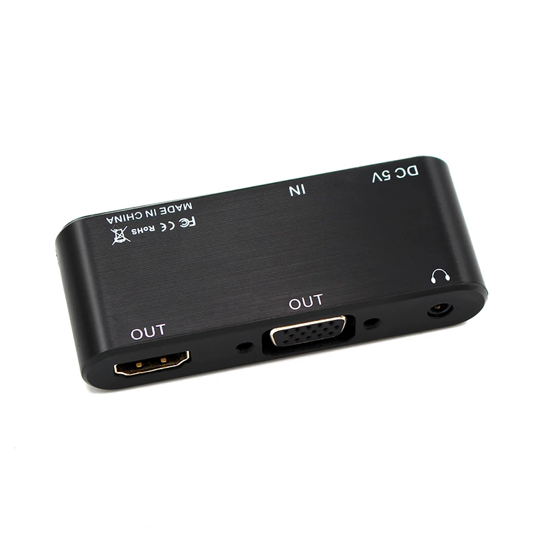 Adaptador HDMI a VGA con cable USB