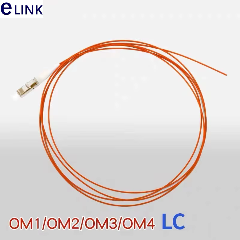 Coletilla de fibra LC con conectores