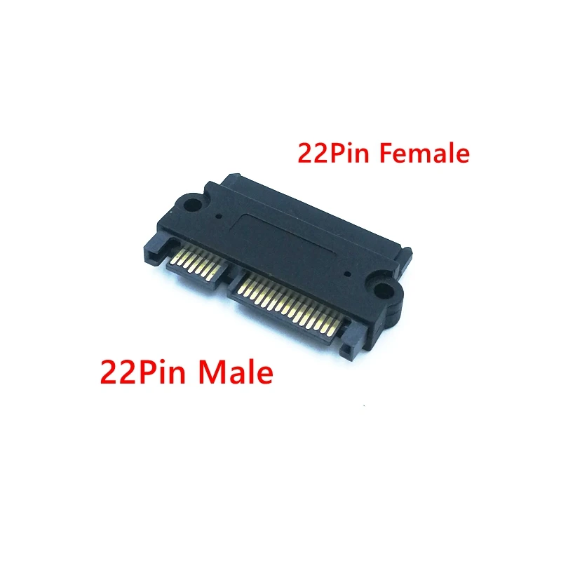 Adaptador SATA 22 pines Macho – cable 7+15 de alimentación - imagen 3