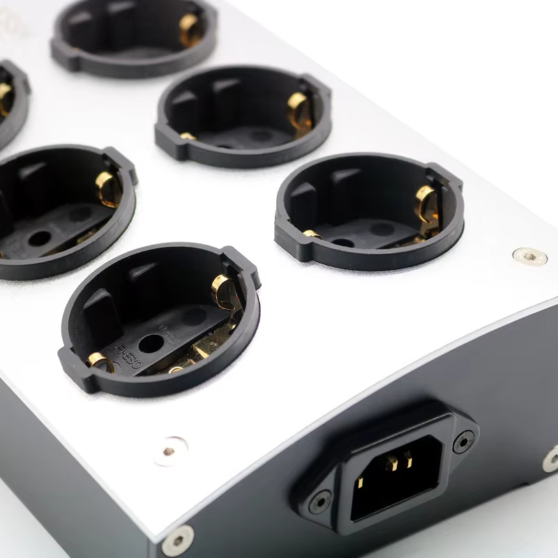 Adaptador Cable Audio Hifi Shuko Europeo 16A - imagen 3
