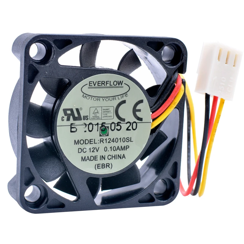 Ventilador EVERFLOW 4cm 4010 40x40x10mm