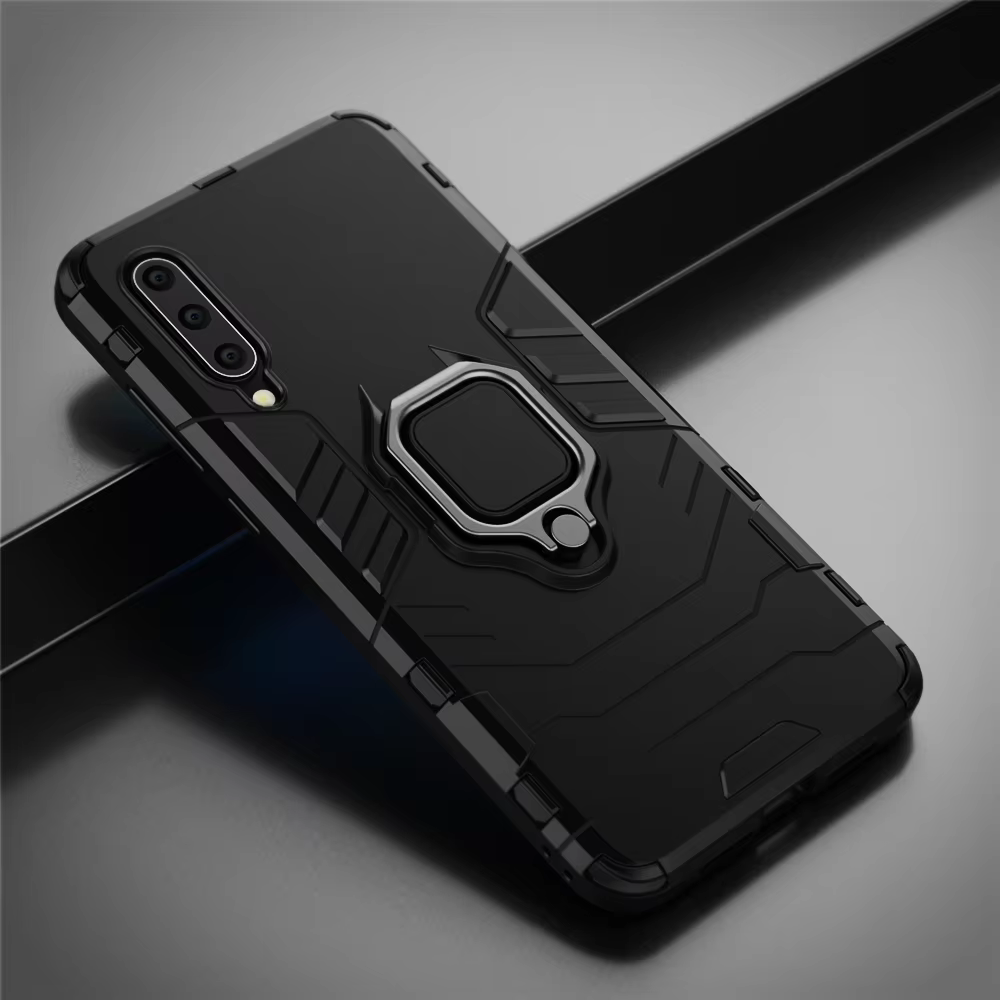 Funda Antigolpes Xiaomi Mi 9 con Anillo Soporte Integrado - imagen 2