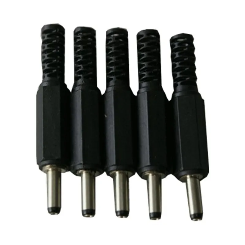Adaptador Conector DC Macho 1,35x3,5mm – Plástico - imagen 2