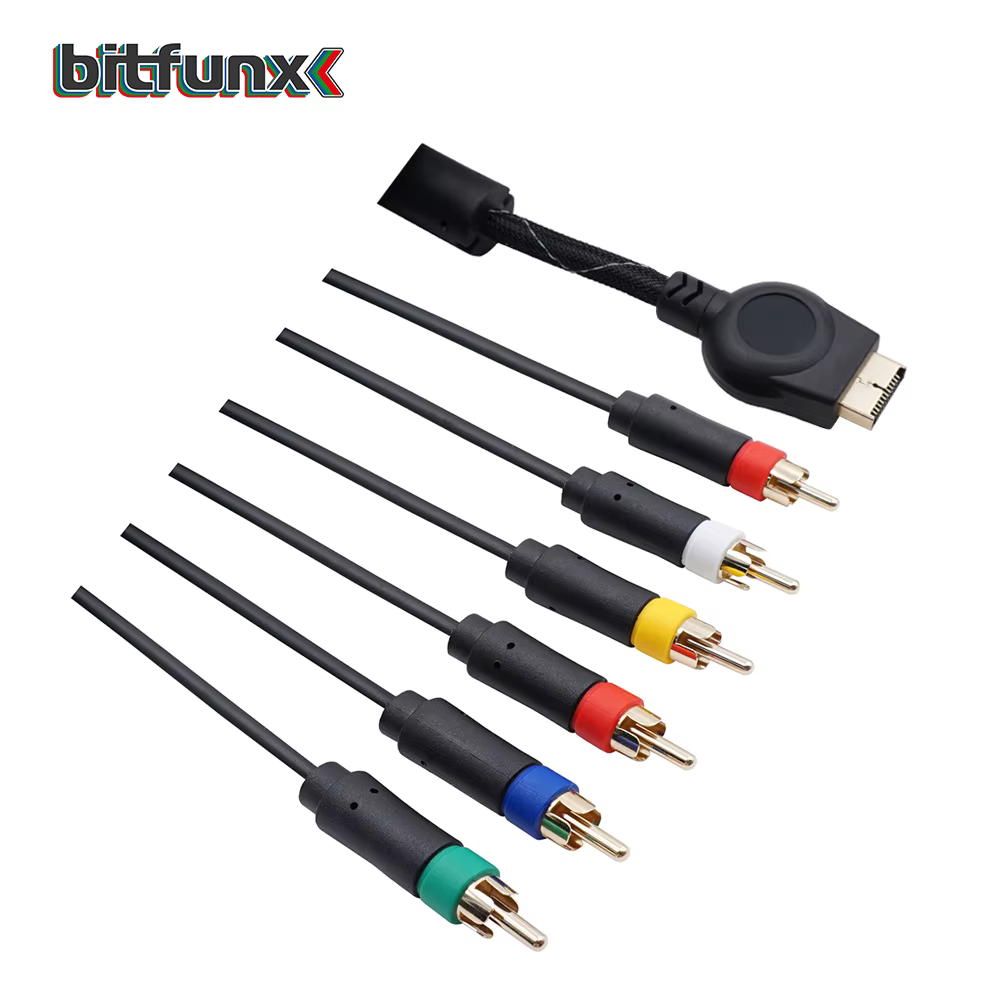 Detalle de los conectores del cable