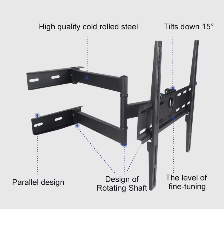 Instalación del soporte en pared