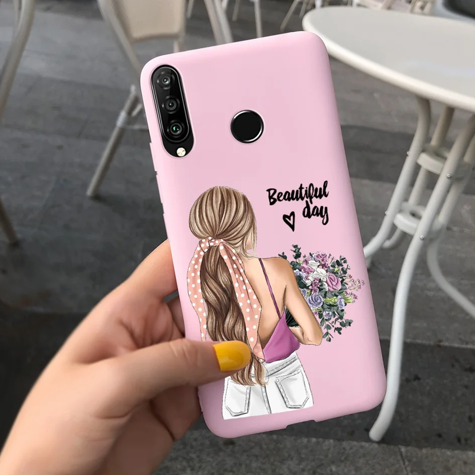 Funda de mariposa y abejas para Huawei P30 Lite