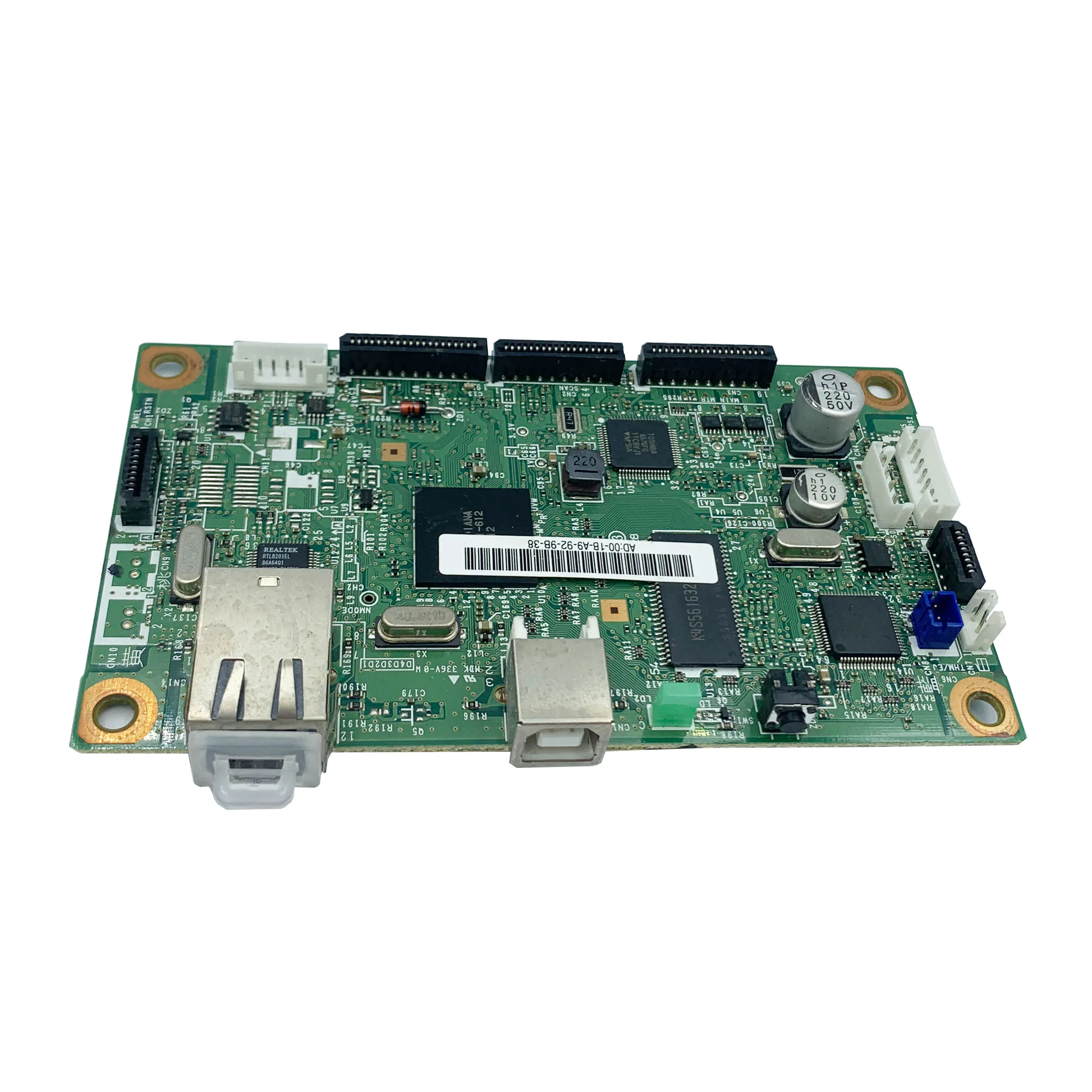 Placa formateadora SWZNPART - vista frontal