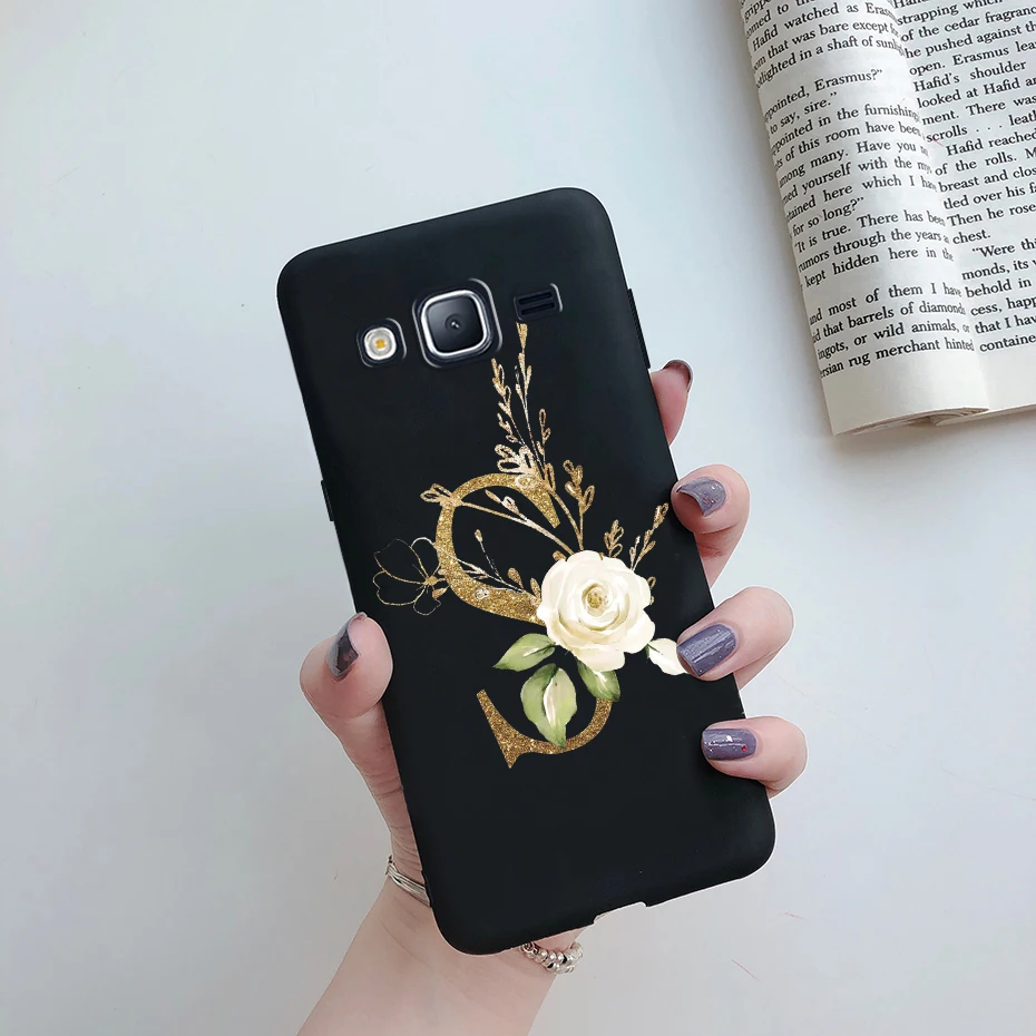 Samsung Galaxy Grand Prime – Funda de Silicona con Letras