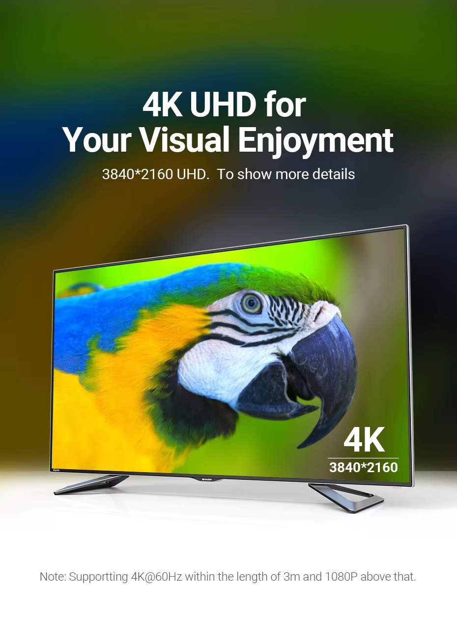 Ejemplo de conexión 4K