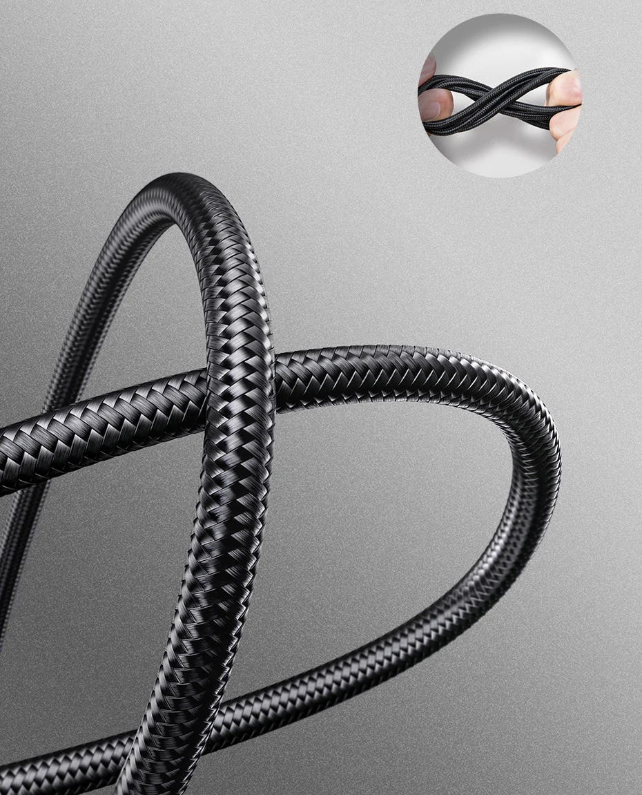 Cables trenzados de nailon