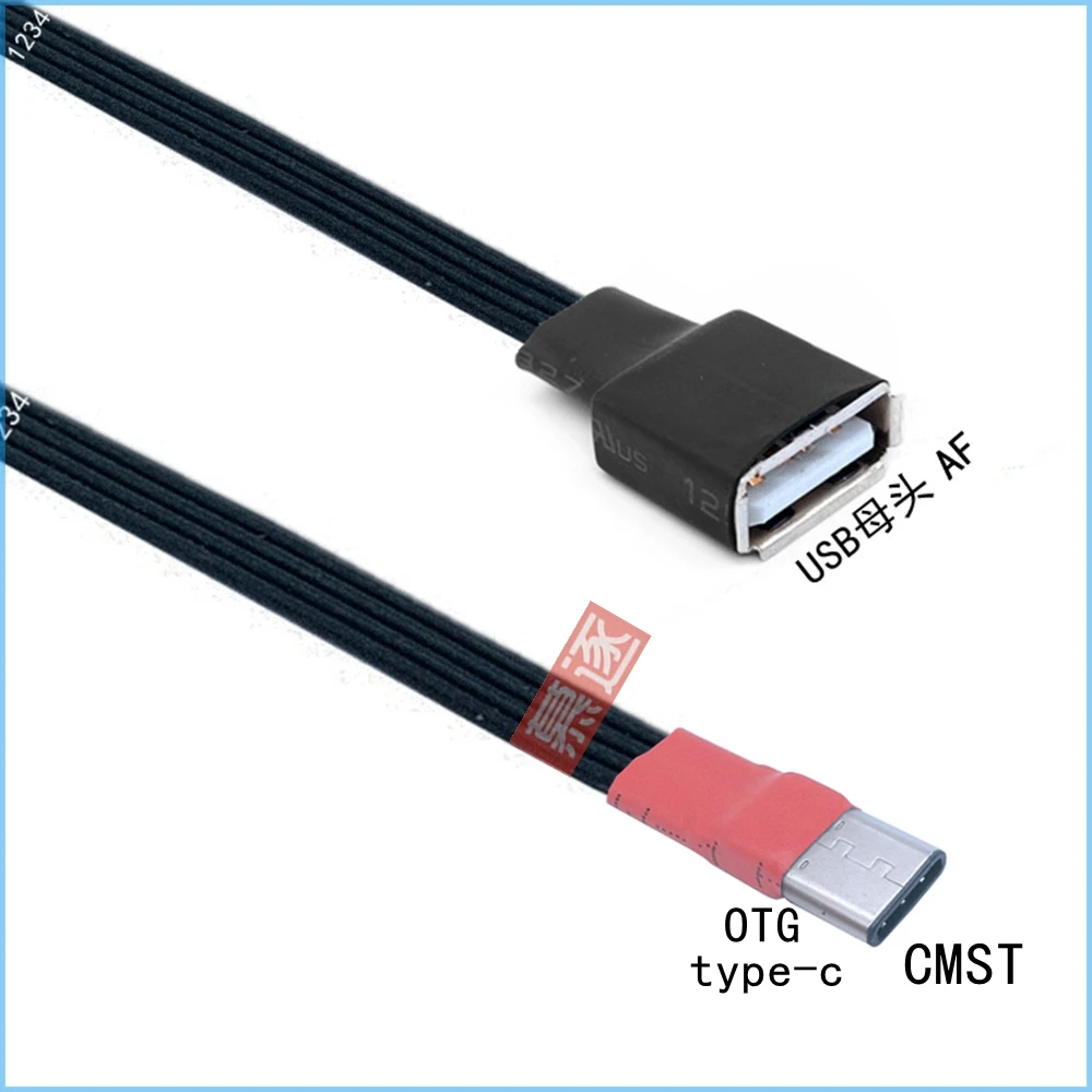 Vista frontal del adaptador USB‑C a Mini/Micro USB