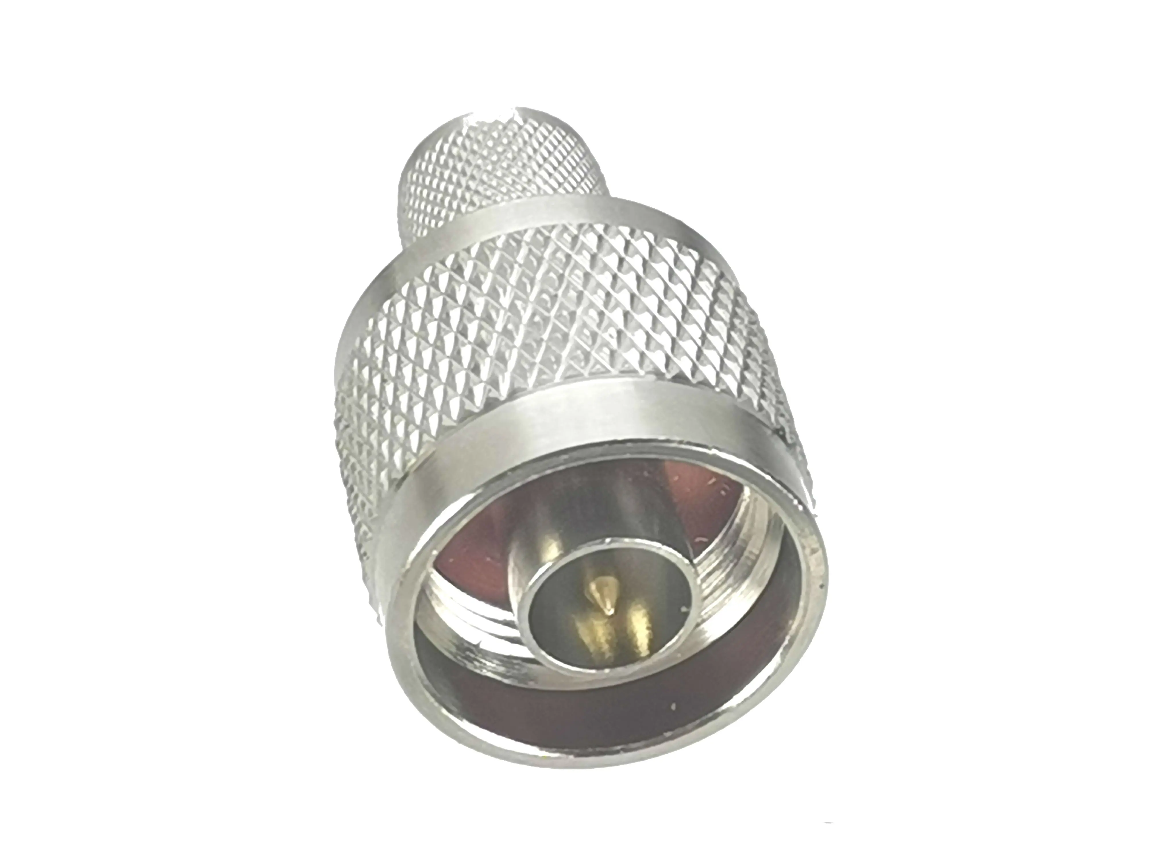 Conector RF recto para instalación coaxial