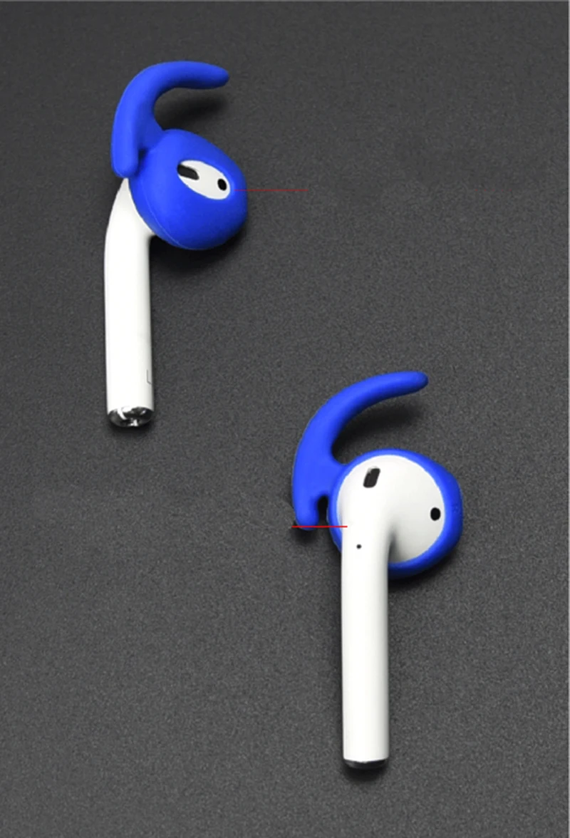 Funda de silicona para AirPods en color negro