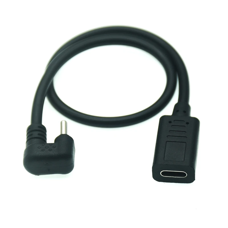 Extensor USB-C 180° Macho-Hembra – Alta Velocidad Transferencia Datos y Carga - imagen 4
