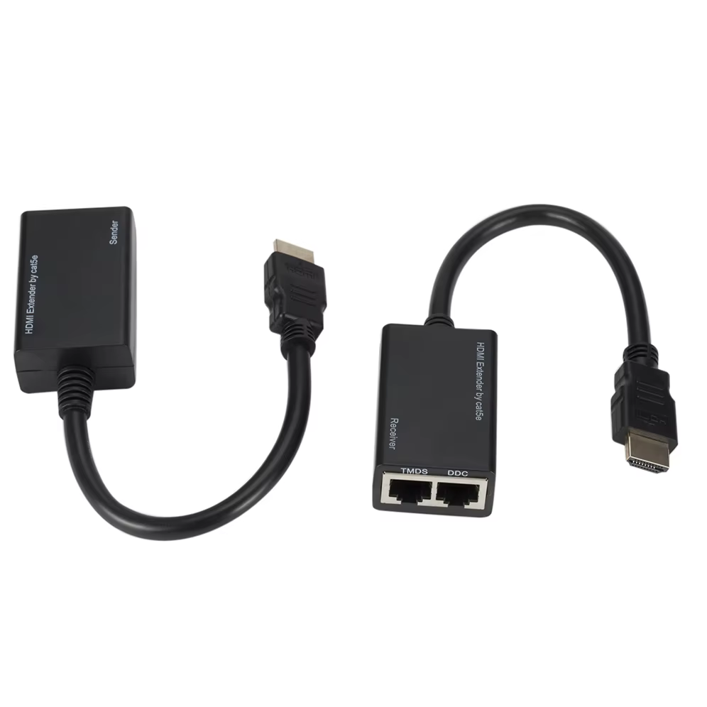 Emisor y receptor del extensor HDMI