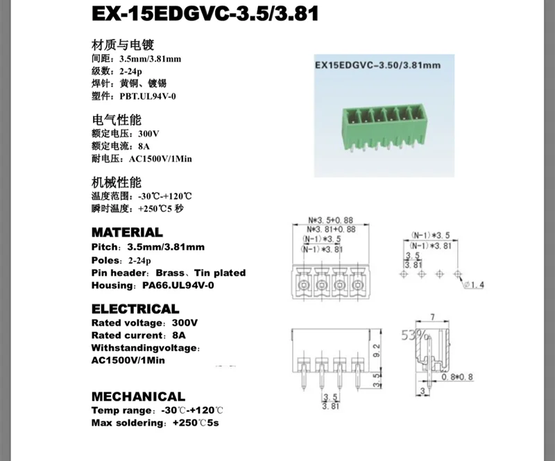 Ejemplo de conexión PCBmontada