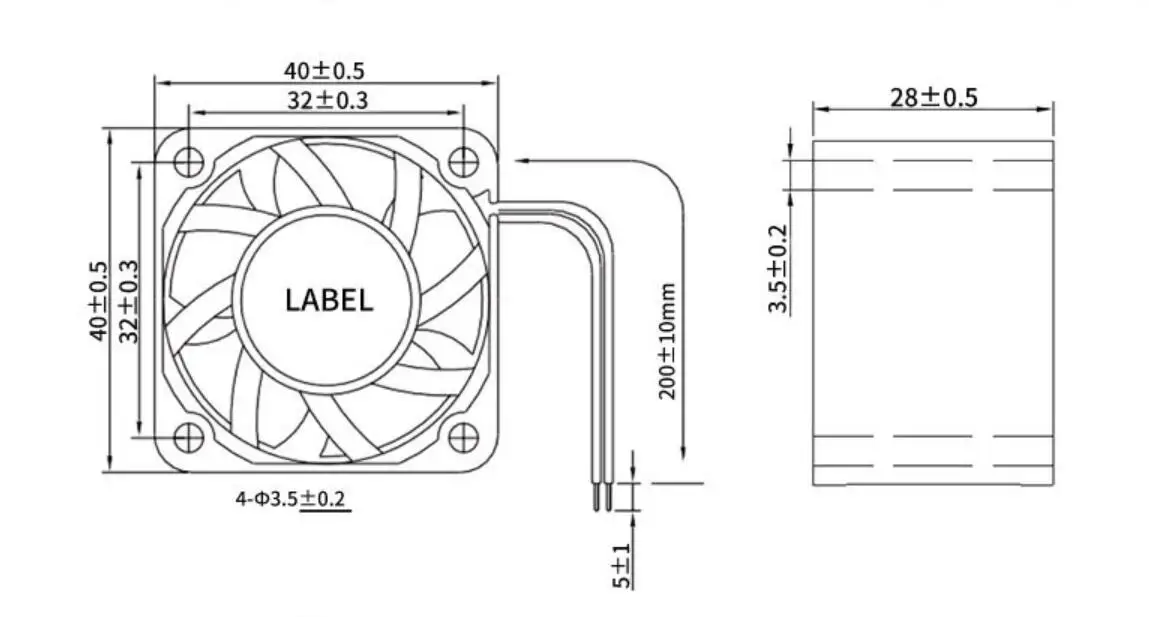 Ventilador instalado en rack de servidor