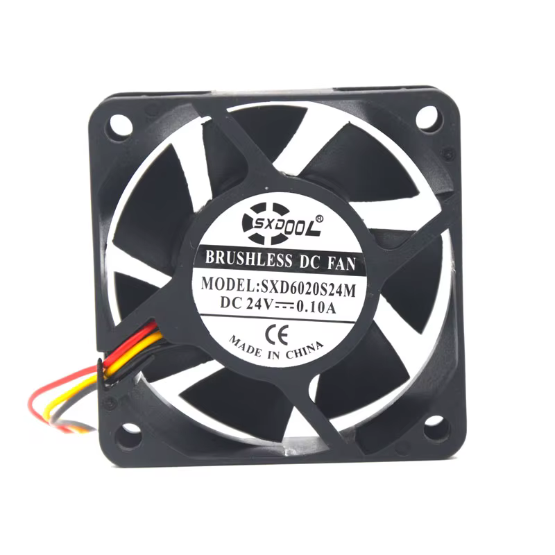 Ventilador de refrigeración instalado en servidor