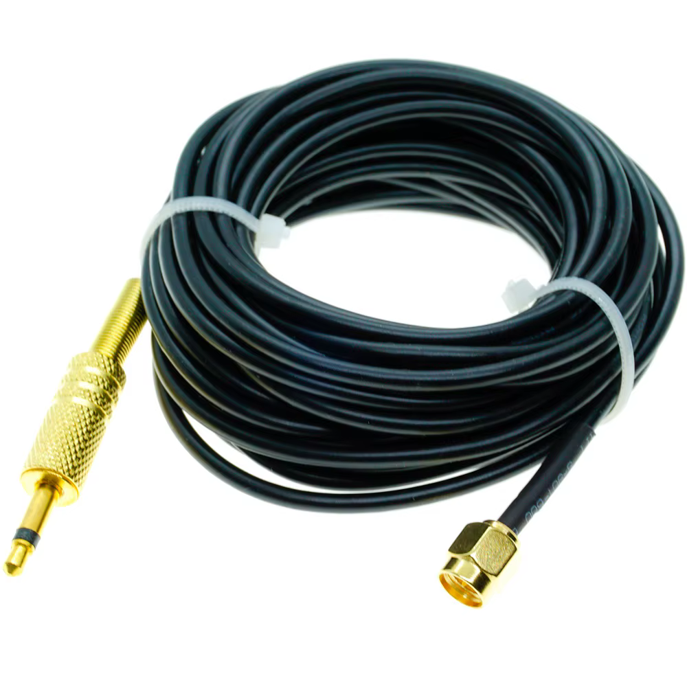 Cable RG174 con conectores SMA y RCA