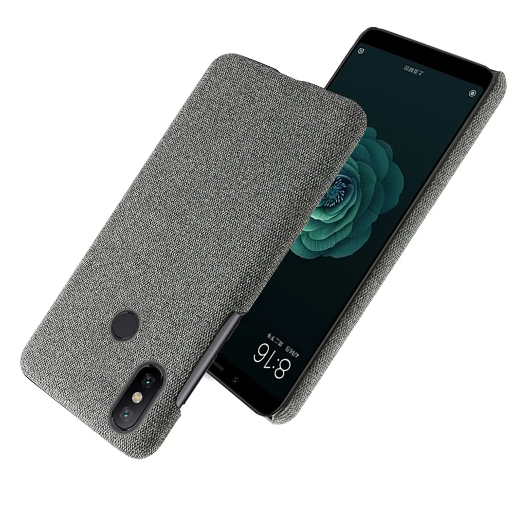 Funda Xiaomi Mi 6X Antigolpes Tela Retro Suave - imagen 5