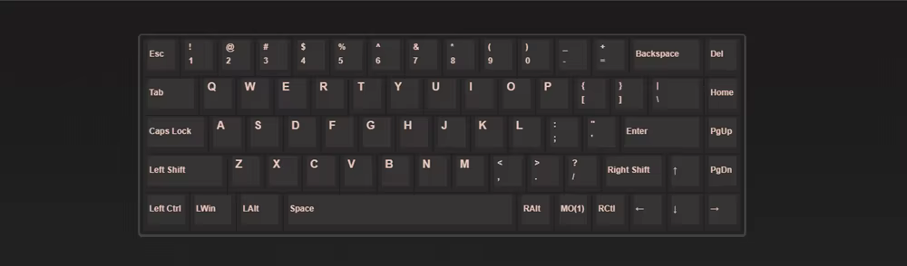 Ejemplo de iluminación RGB en el teclado
