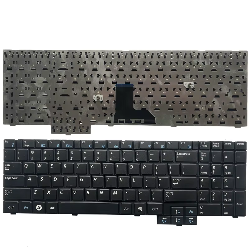 Teclado de repuesto en negro compatible