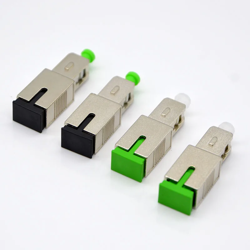 Vista frontal del conector SC/APC‑SC/UPC