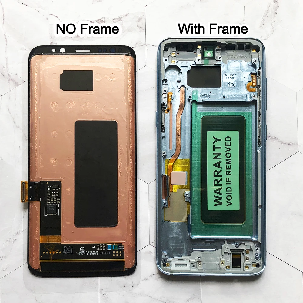 Pantalla Samsung Galaxy S8 AMOLED con Marco y Tactil - imagen 2
