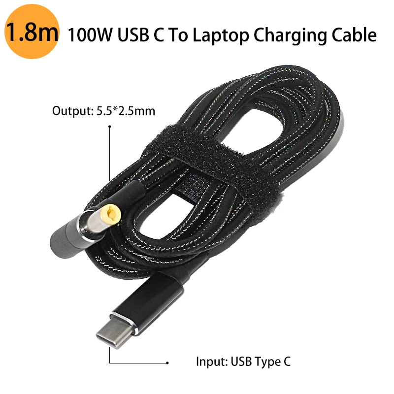 Conector y cable - vista lateral