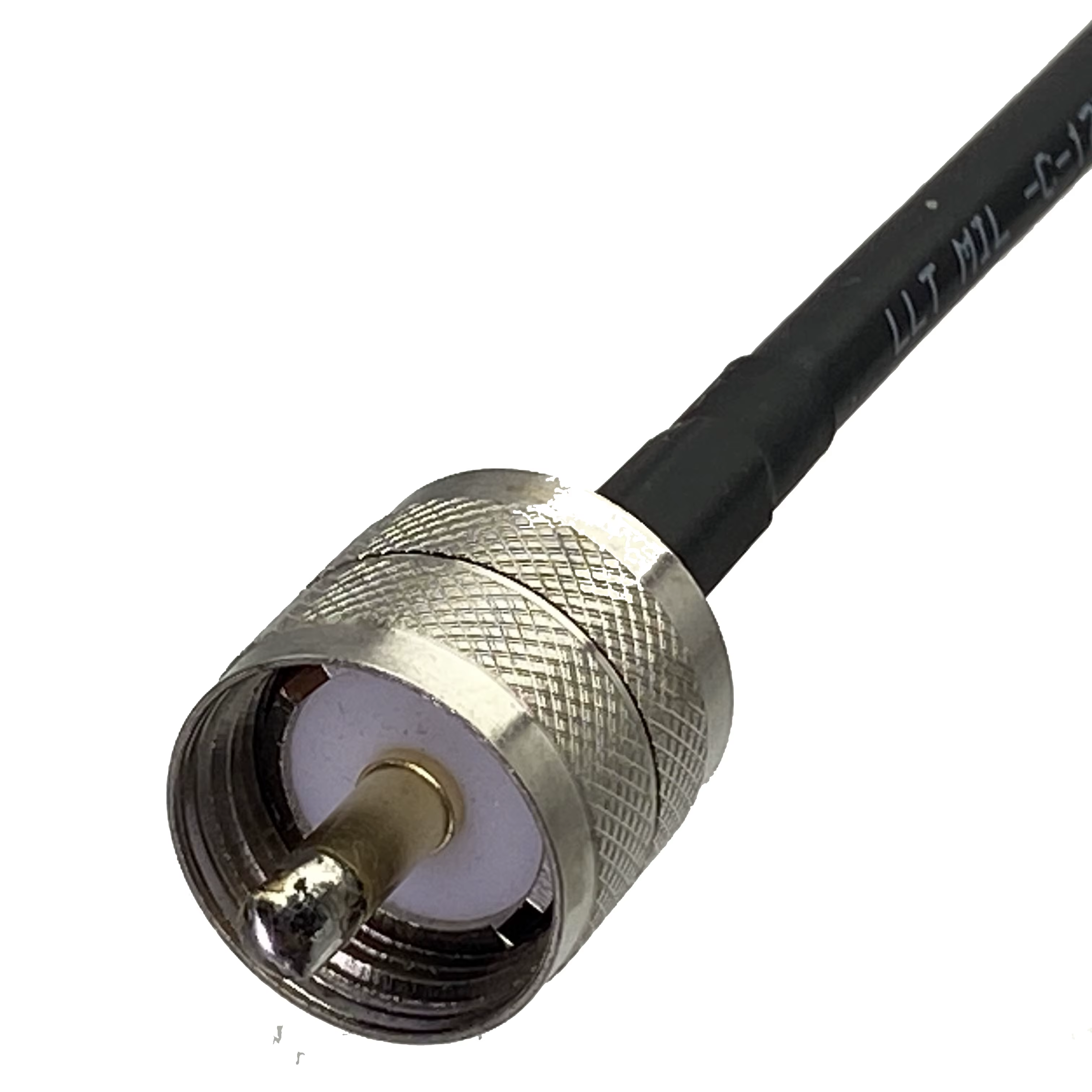 Conector UHF PL259 vista frontal