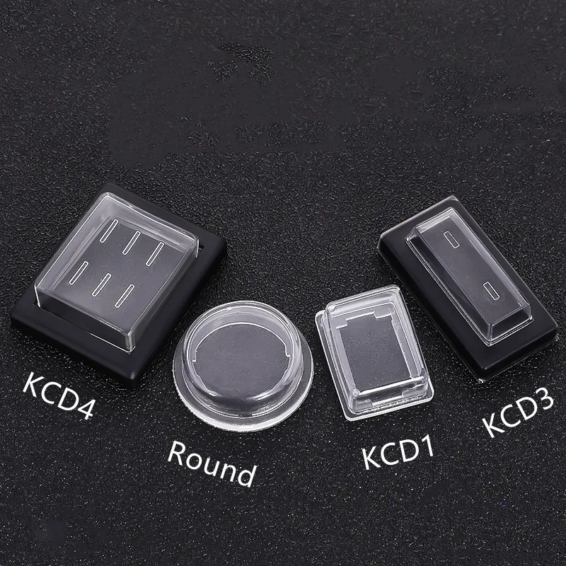 Tapa impermeable de silicona colocada sobre conector KCD