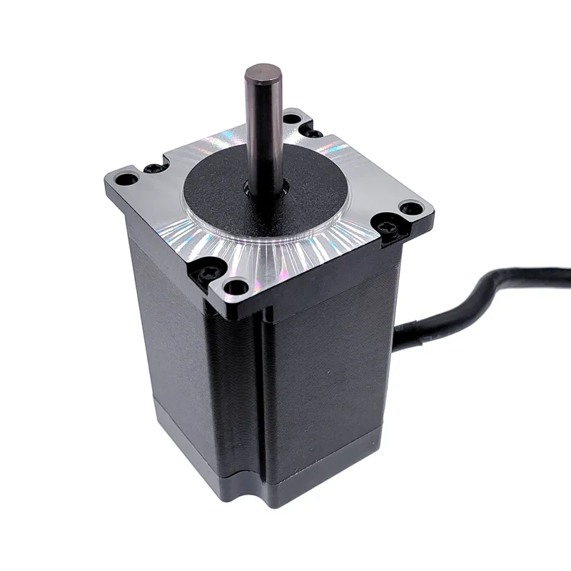 Motor instalado en máquina CNC