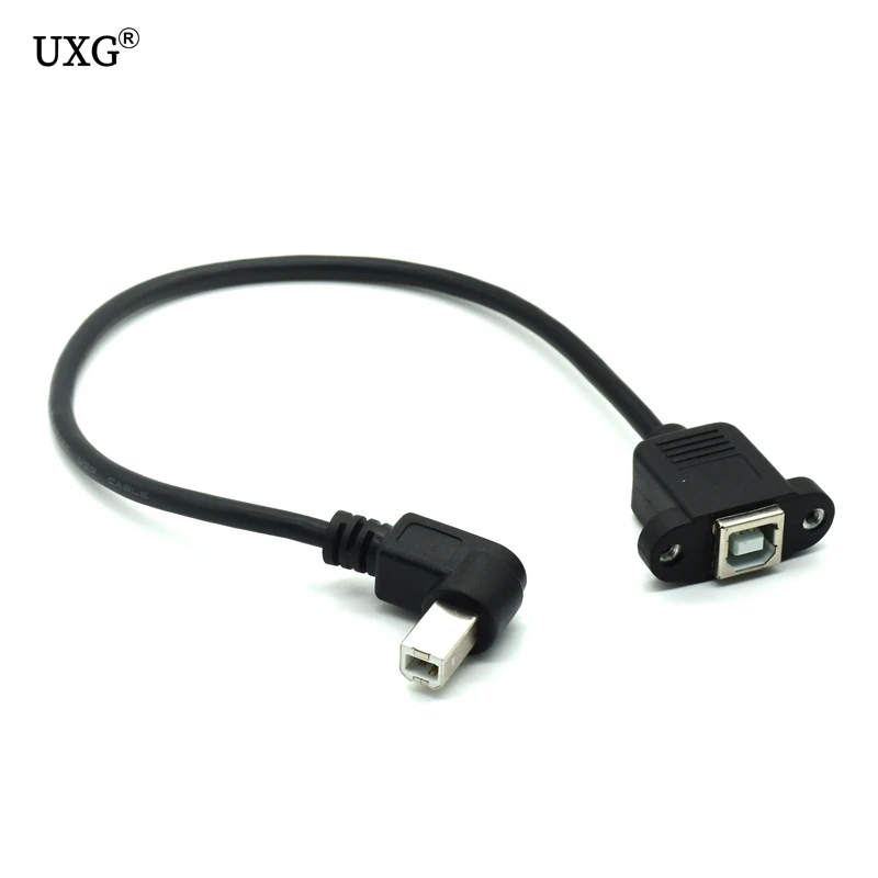 Conector USB B tipo BM en ángulo