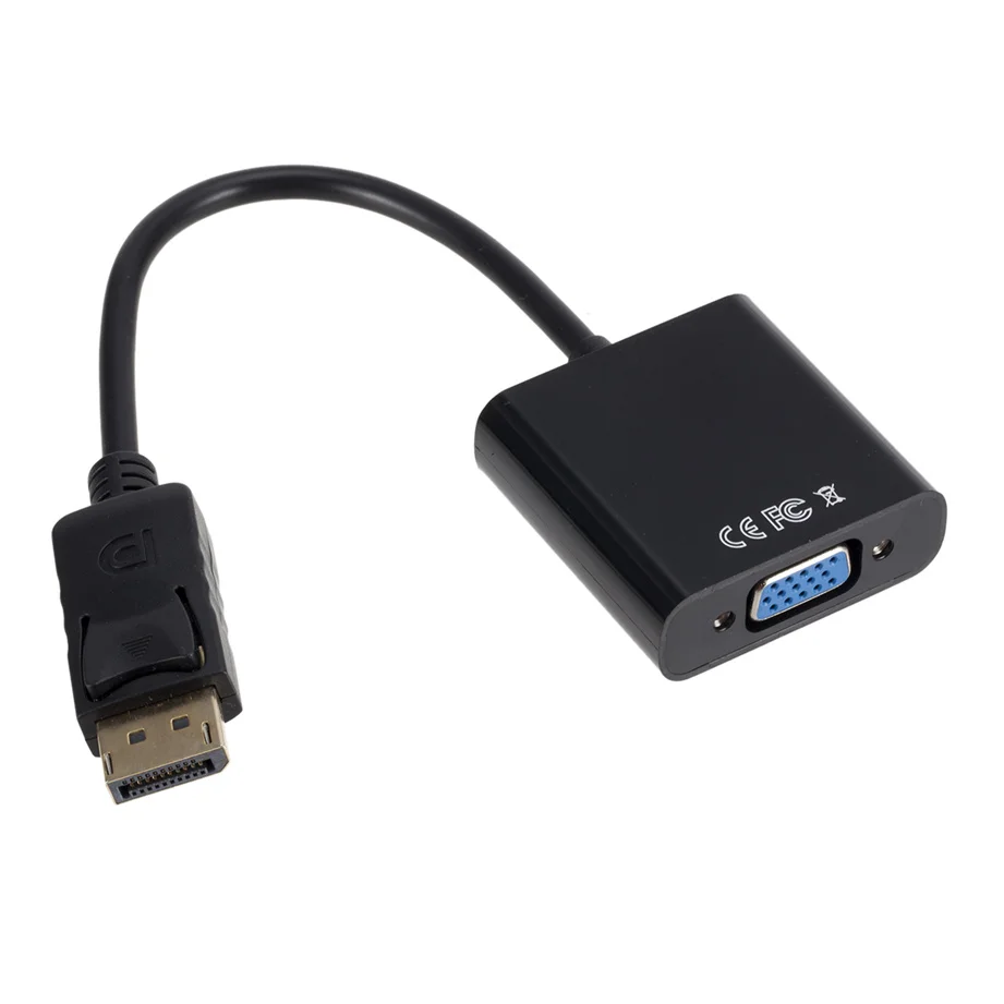 Vista del conector DisplayPort macho