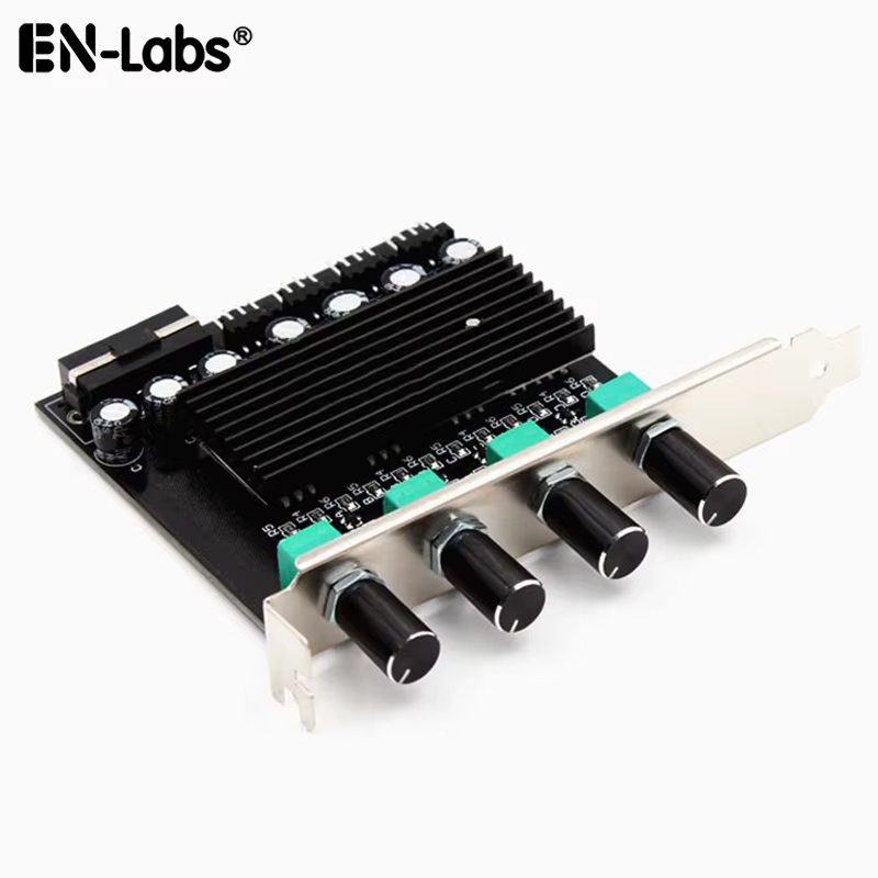 Controlador de velocidad de 4 canales con ranura PCI