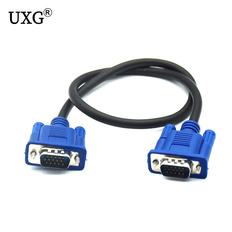 Cable VGA 15 Pines Macho-Macho para Monitor, Proyector y Ordenador - imagen 3