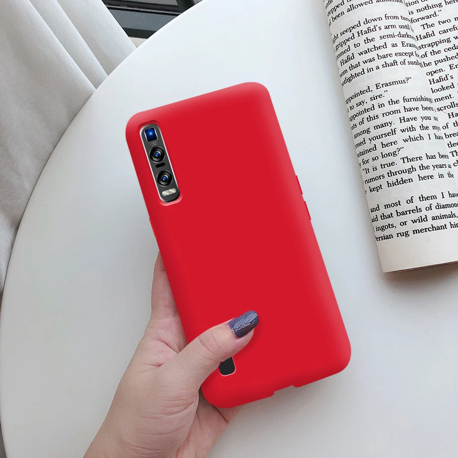 Funda Silicona OPPO Find X2 Pro – Caramelo Mate Antigolpes - imagen 5