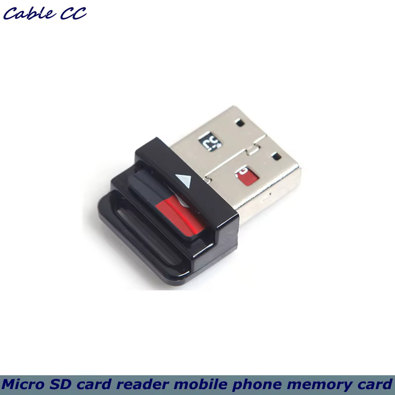 Lector de tarjetas micro SD portátil CableCC