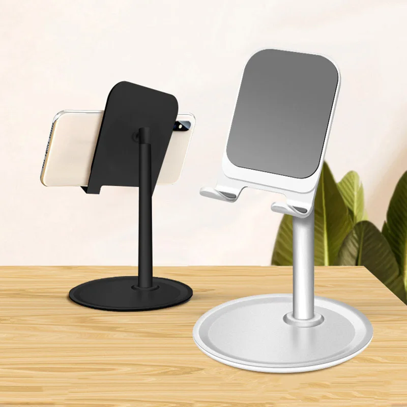 Soporte con tablet en posición de uso