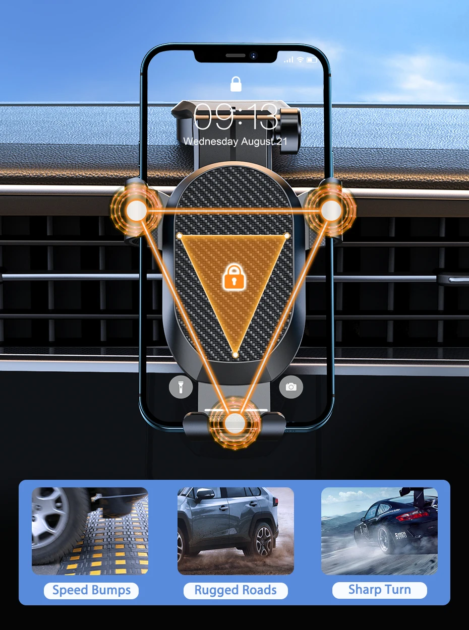 Ajuste multiángulo del soporte