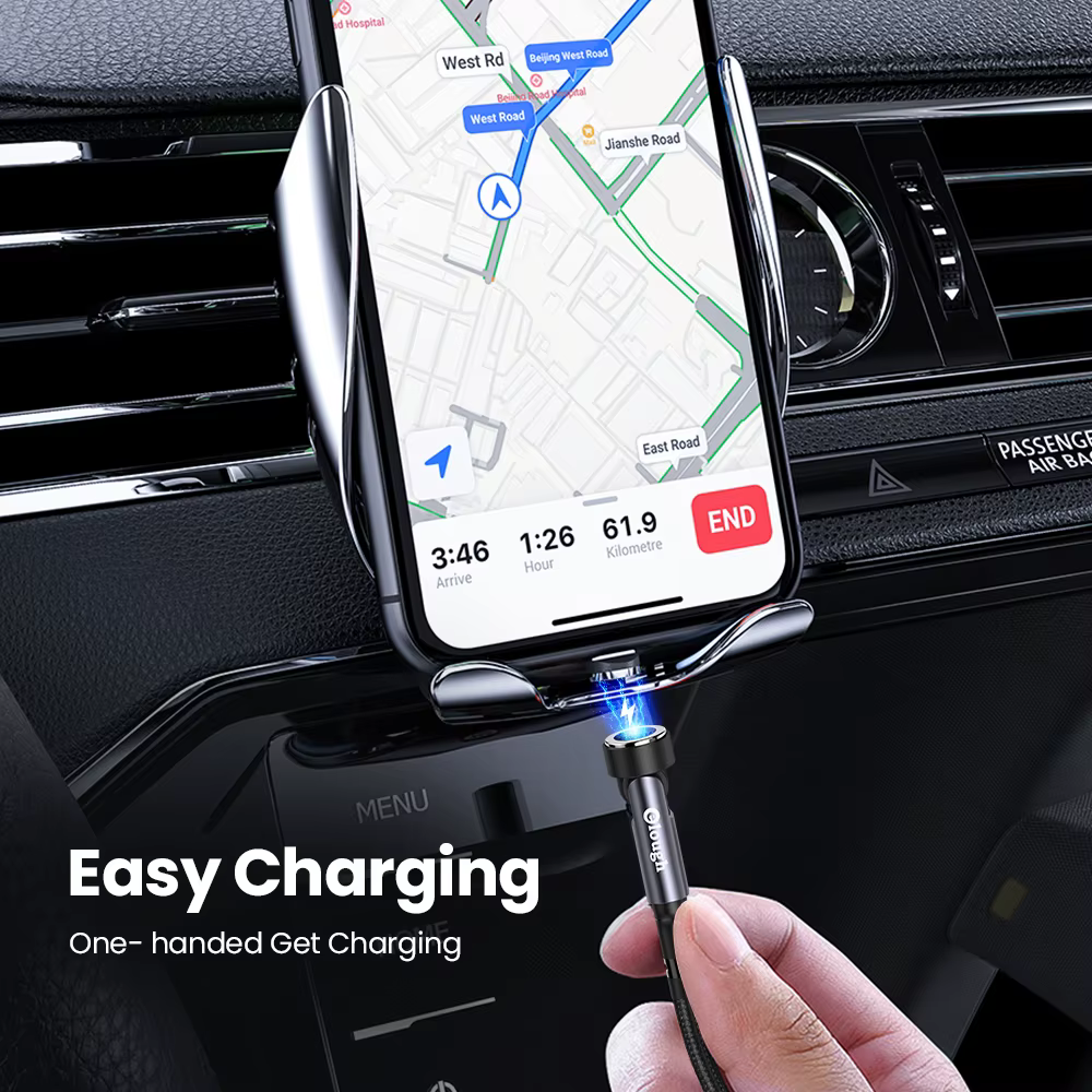 Cable magnético Elough USB‑C Micro USB para teléfonos carga datos