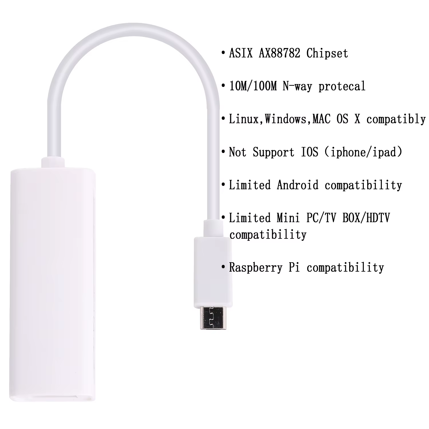 Conexión micro USB y RJ45