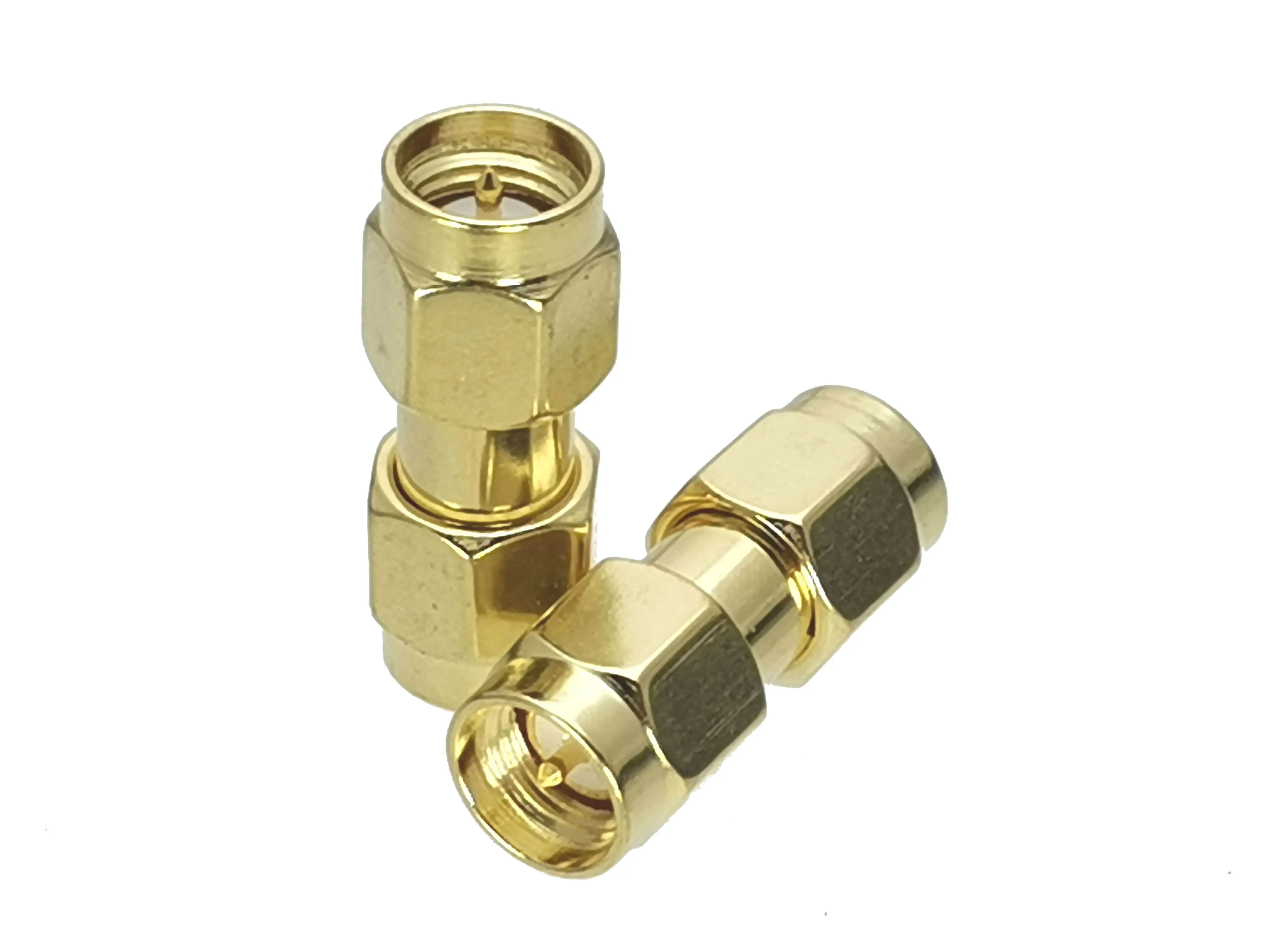 Adaptador UHF PL259 macho a SMA macho