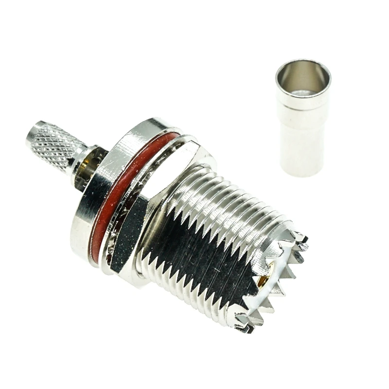 Conector UHF SO239 hembra