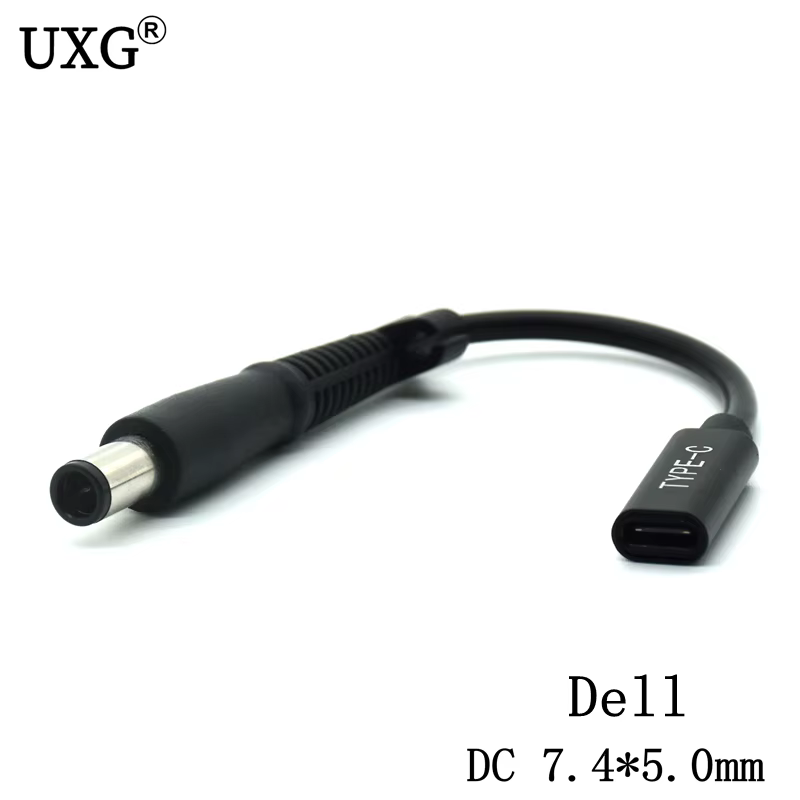 Conector de barra 7,4x5,0 mm y extremo USB‑C